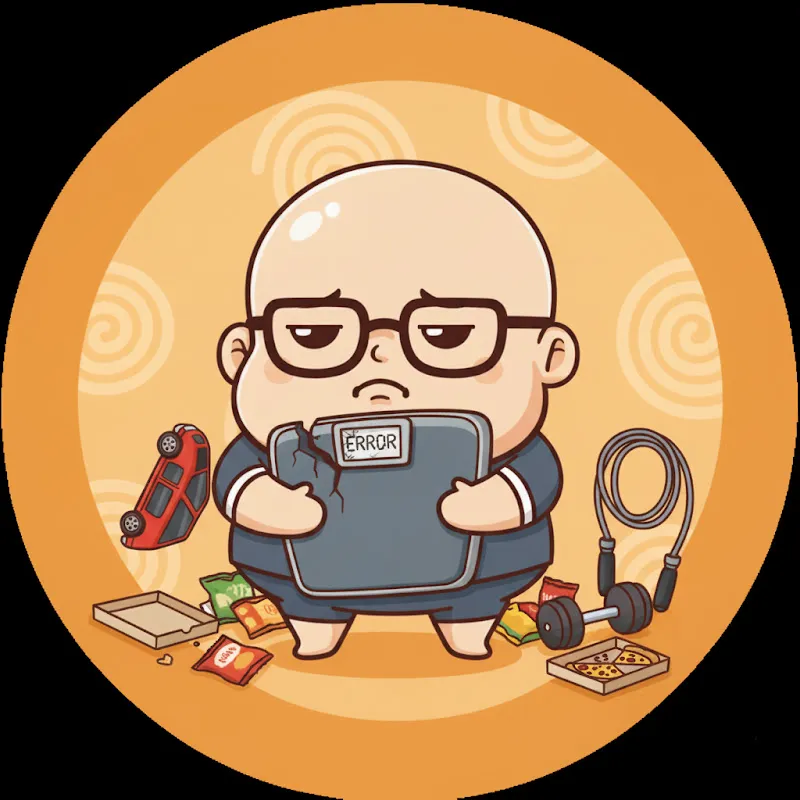 減肥翻車專業戶・肥肥麵 | 每天都在體脂計上崩潰